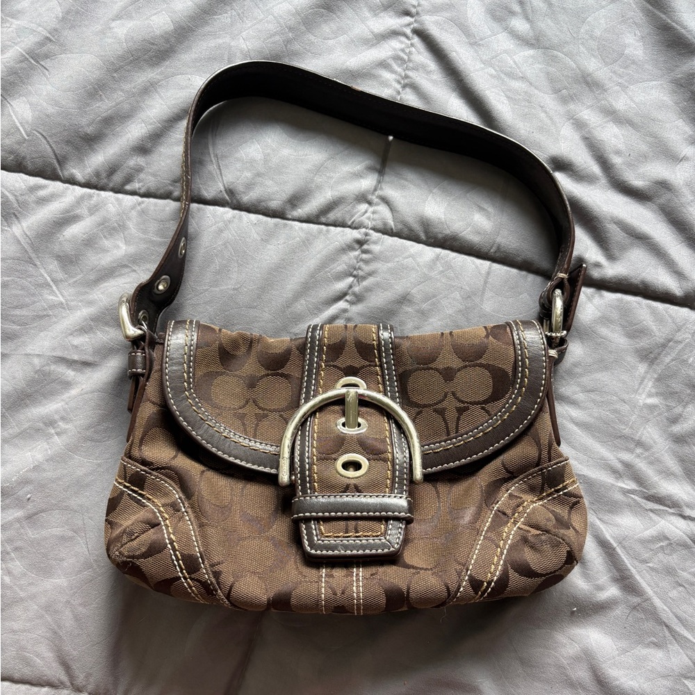 Vintage Coach Brown Soho Purse